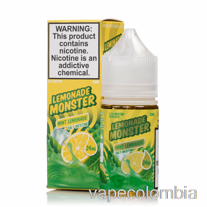 Vape Kit Completo Mint - Sales Monstruosas De Limonada - 30ml 48mg